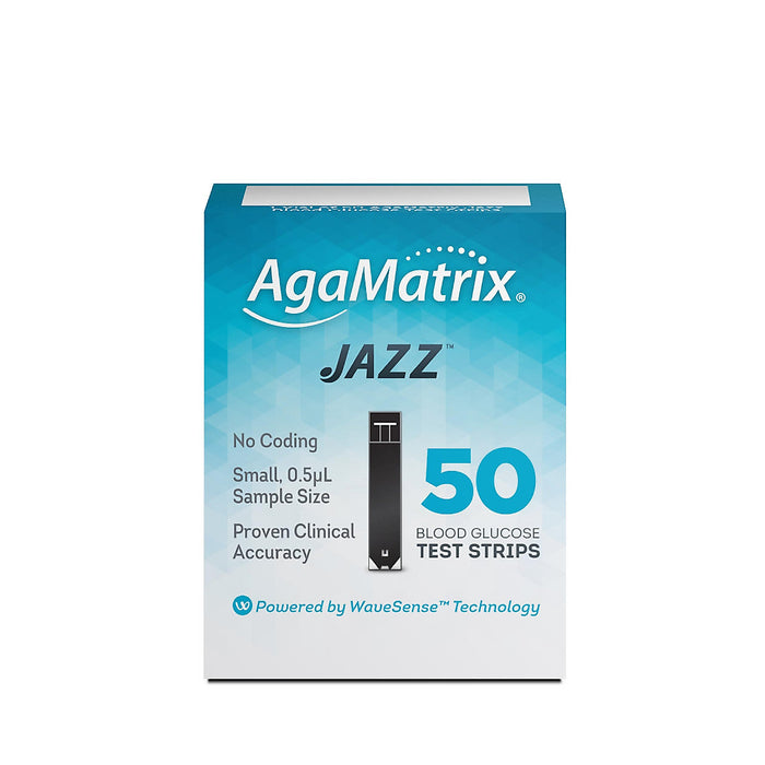 AgaMatrix Jazz Test Strips - 100ct