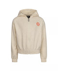 Converse Big Girls Fleece Zip-up Hoodie, Size Medium