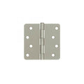 Deltana S44R415 4 X 4 X 0.25 in. Radius Hinge Steel-US15, 1 Set