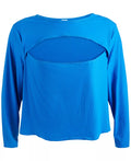 Love Fire Trendy Plus Size Cutout Top