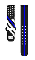 Law Enforcement HD Watchband for Samsung, Garmin, Fossil, and More for Samsung, Garmin, Fossil, and More