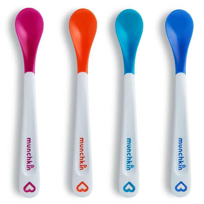 Munchkin® White Hot® Safety Spoons – 4 Count (3+ Months)