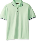 PGA Tour Mens Athletic-Fit Performance Stretch Moisture-Wicking Printed Polo, MD