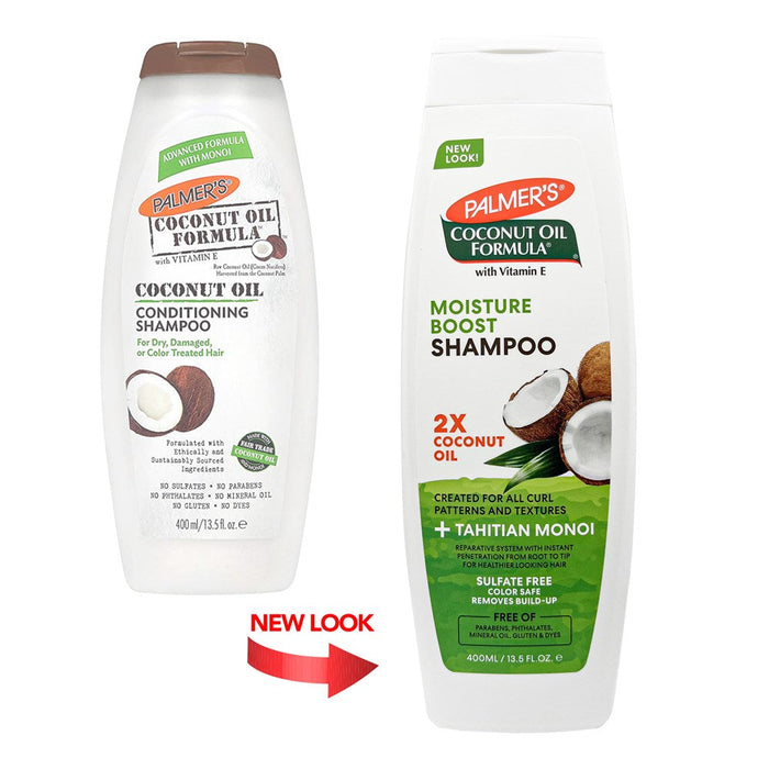 Palmer's® Coconut Oil Formula Moisture Boost Shampoo (400ml / 13.5 fl oz)