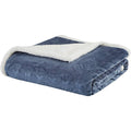 Madison Park Elma Oversized Textured Plush Throw 60x70