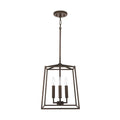 Capital Lighting 537641 Thea 4 Light 12 Wide Taper Candle Pendant Oil Rubbed Br