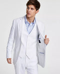 Tommy Hilfiger Mens Modern-Fit Flex Stretch Linen Suit Jacket