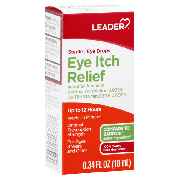 LEADER™ Itch Relief Eye Drops, 10 mL