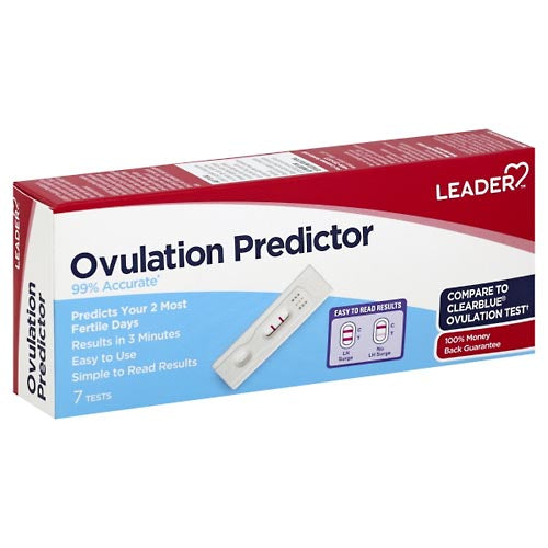 Leader™ Ovulation Predictor – 7-Day LH Surge Detection Kit