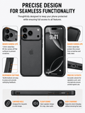 iPhone 17 Pro Case Shockproof Slim Protective Cover Black