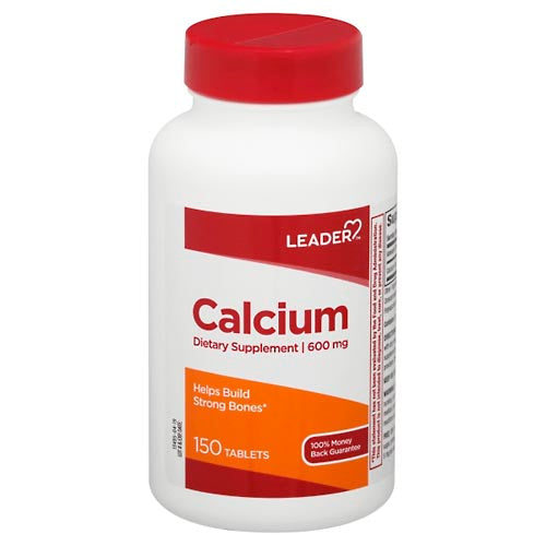Leader™ Calcium Dietary Supplement – Bone &amp; Teeth Health (Tablets)