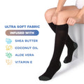 Copper Fit Energy Compression Socks with Easy-On/Easy-Off Technology, Size S/M