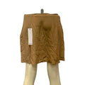 MARNI Mini skirt Crepe no Applique Basic Solid Color, Size 6