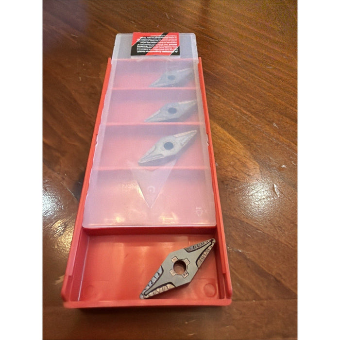 Haas VNMG 332-LR Carbide Inserts HTP15 – 4 pcs – CNC Turning Tool New/Open Box