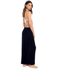 Lauren Ralph Lauren Crinkle Smoked wide leg Cover Up Pants