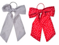Inc International Concepts 2-PC. Polka Dot Bow Ponytail Holder Set