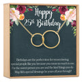 25th Birthday Necklace