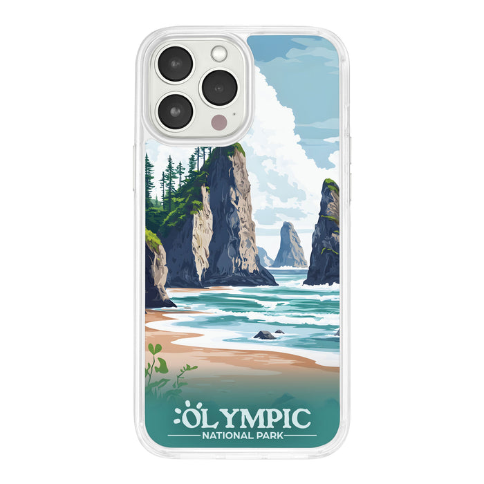 National Parks Olympic HD Apple iPhone 15 Series Mag-Safe Phone Case