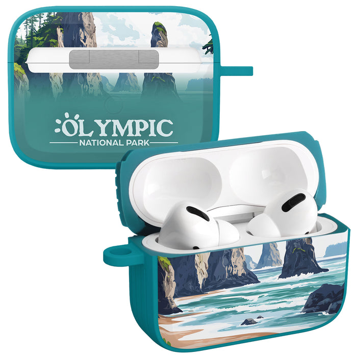 National Parks Olympic HDX Apple Airpods Pro 1 & 2 Case Cover