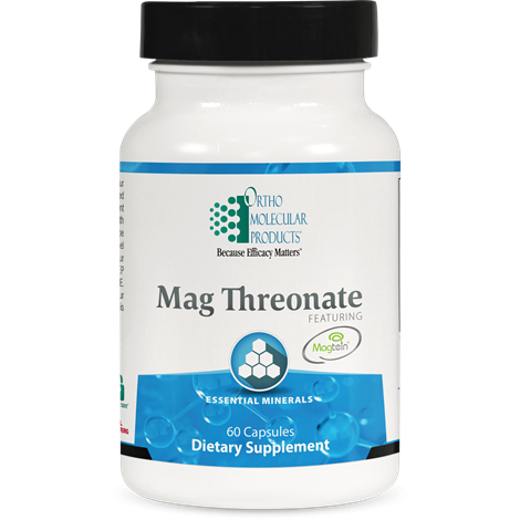 Ortho Molecular Products Mag Threonate 60 Capsules