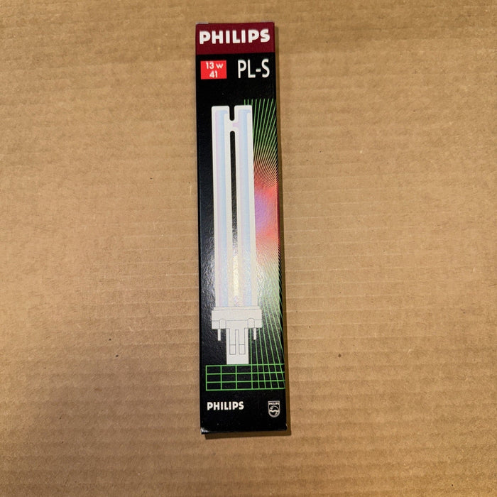 Philips PL-S 13W/30 Twin Fluorescent Tube, 2-Pin GX23 Base (Lot of 10)