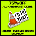 I'd Hit That  -  Hard Hat Decal