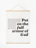 Large Poster: Put on the full armor of God