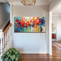 Colorful Petals Wall Art