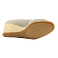 Easy Spirit Womens Brigitte Suede Open Toe Casual Platform Sandals,8.5W