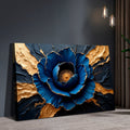 Sapphire Bloom Wall Art