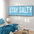 Stay Salty Coastal Sign IV