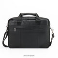 Genuine Leather Business Bag Briefcase - Laptops up to 16-inch