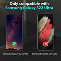 ZeroDamage Camera Lens Protector (2-Pack) - Samsung Galaxy S22 Ultra