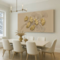 Golden Botanical Wall Art