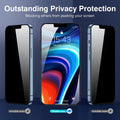 ZeroDamage Privacy Screen Protector (2-Pack) - iPhone 13 Pro
