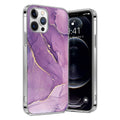 Purple Marble Series Case - iPhone 13 Pro