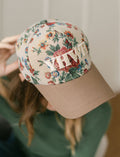 Hat: Floral YHWH