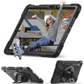 Raider X Series Heavy Duty Hand Strap Case - Galaxy Tab S10 Lite (2025), S10 FE, Tab S8, Tab S9, and Tab S9 FE