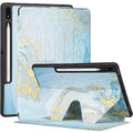 Inspire Series Blue Mable Folio Case - Galaxy Tab S8+