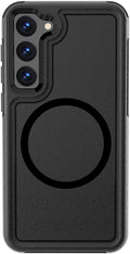 Bundle: Armor Series Case with Tempered Glass Screen and Camera Protector - Samsung Galaxy S23