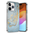 iPhone 15 Pro Blue Marble Case - Elegant Protection | Inspire Series
