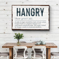 Hangry Kitchen Sign II