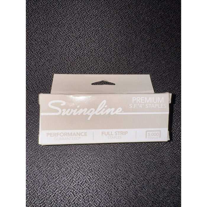 Swingline Premium S.F. 4 Staples, 5000 per Box, MPN 79386