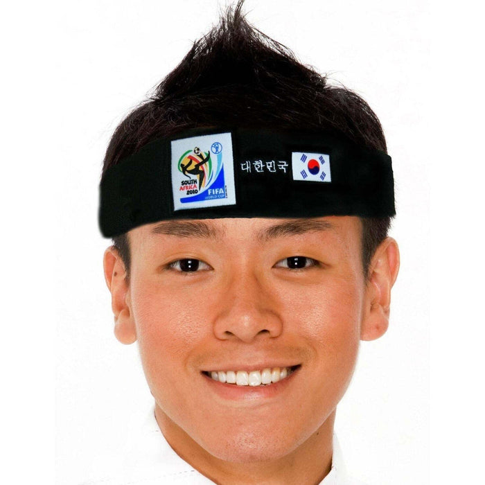 South Korea World Cup Soccer Headband – Official FIFA Licensed Retro Fan Gear
