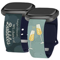 Wine, Beer, & Booze HD Fitbit Versa 3 & Sense 1 Watch Band