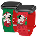 Betty Boop Happy Holidays HD Fitbit Versa 3 & Sense 1 Watch Band