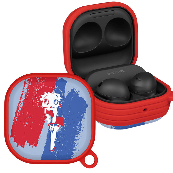 Betty Boop Red White & Boop HDX Samsung Galaxy Buds Pro Case Cover
