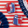 Betty Boop Red White & Boop HDX Apple AirPods Gen 1 & 2 Case Cover