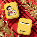 Betty Boop Happy Holidays HDX Apple AirPods Gen 1 & 2 Case Cover