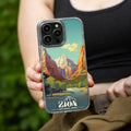 National Parks Zion HD Apple iPhone 15 Series Mag-Safe Phone Case
